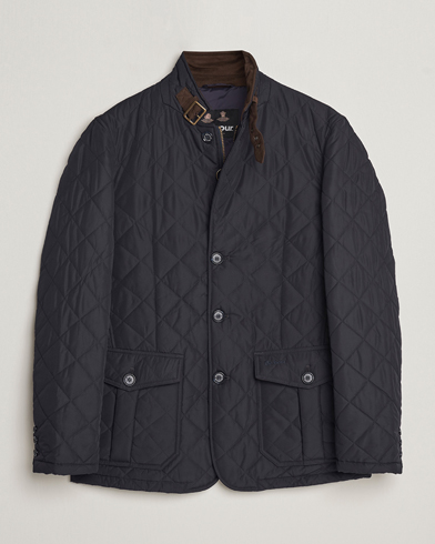 Herre |  | Barbour Lifestyle | Quilted Lutz Jacket  Navy