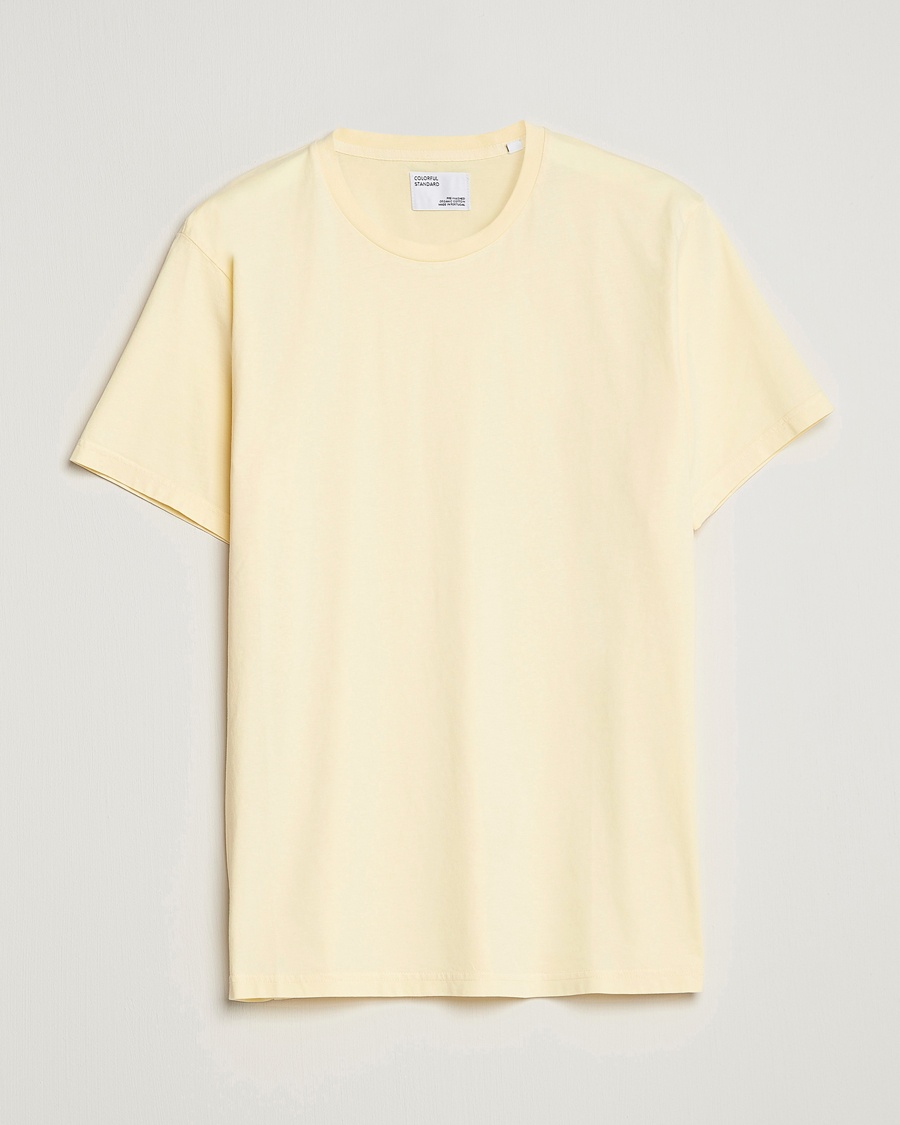 Colorful Standard Classic Organic T-Shirt Soft Yellow – Gul