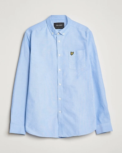Herre | Oxfordskjorter | Lyle & Scott | Lightweight Oxford Shirt Riviera Blue