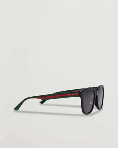 Herre | Buede solbriller | Gucci | GG0847SK Sunglasses Black/Green