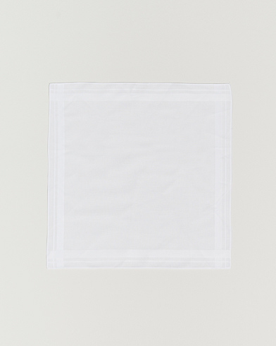 Lommetørklæde |  Cotton Pocket Square White