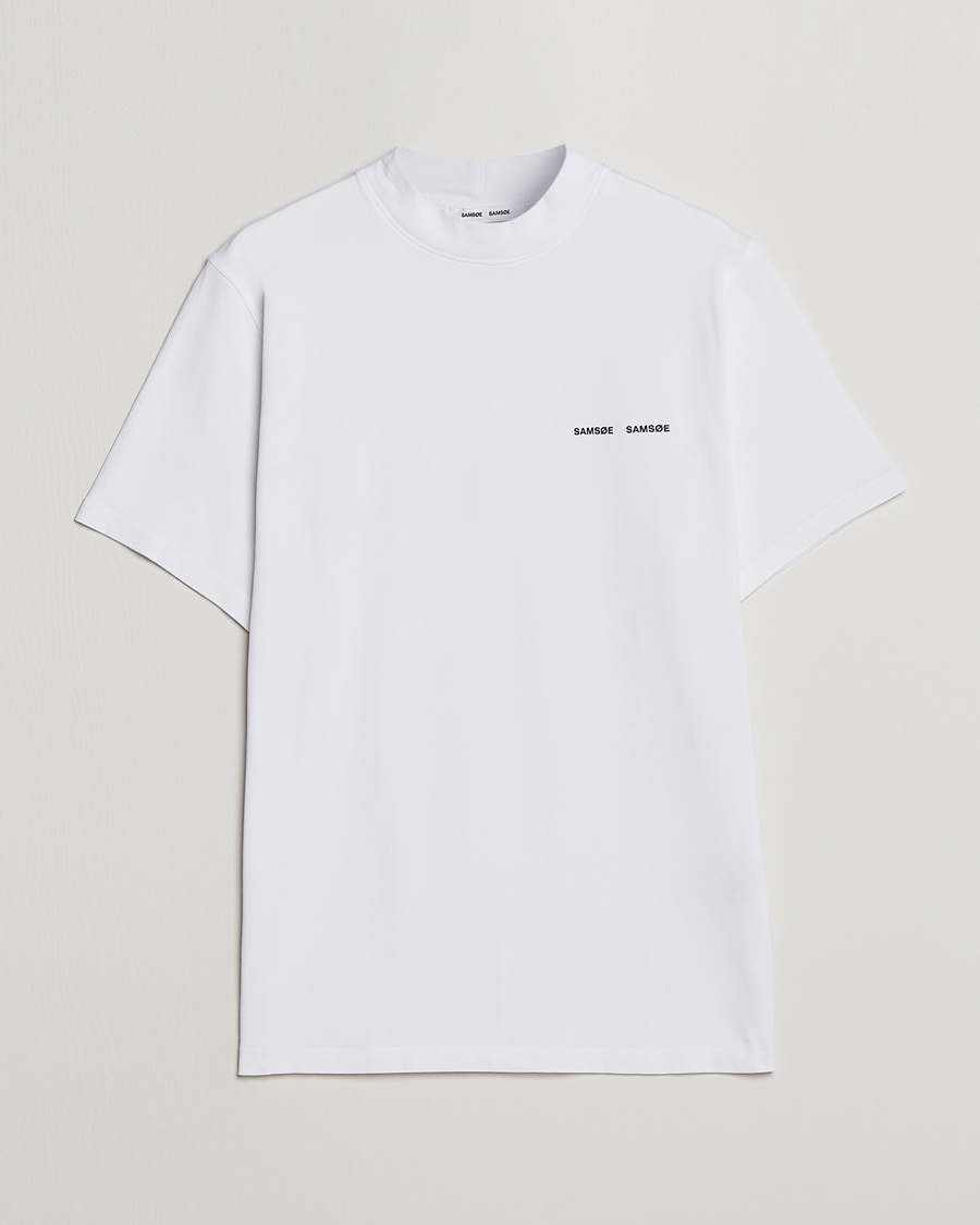 Samsøe Samsøe Norsbro Organic Cotton Tee White – Hvid
