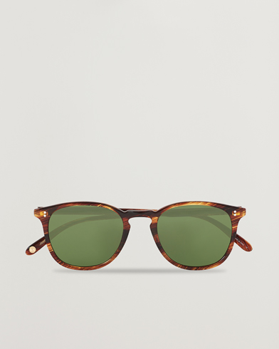 Herre | Buede solbriller | Garrett Leight | Kinney 49 Sunglasses Chestnut