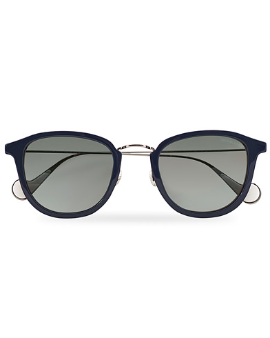 Herre | Runde solbriller | Moncler Lunettes | ML0126 Sunglasses Blue/Red