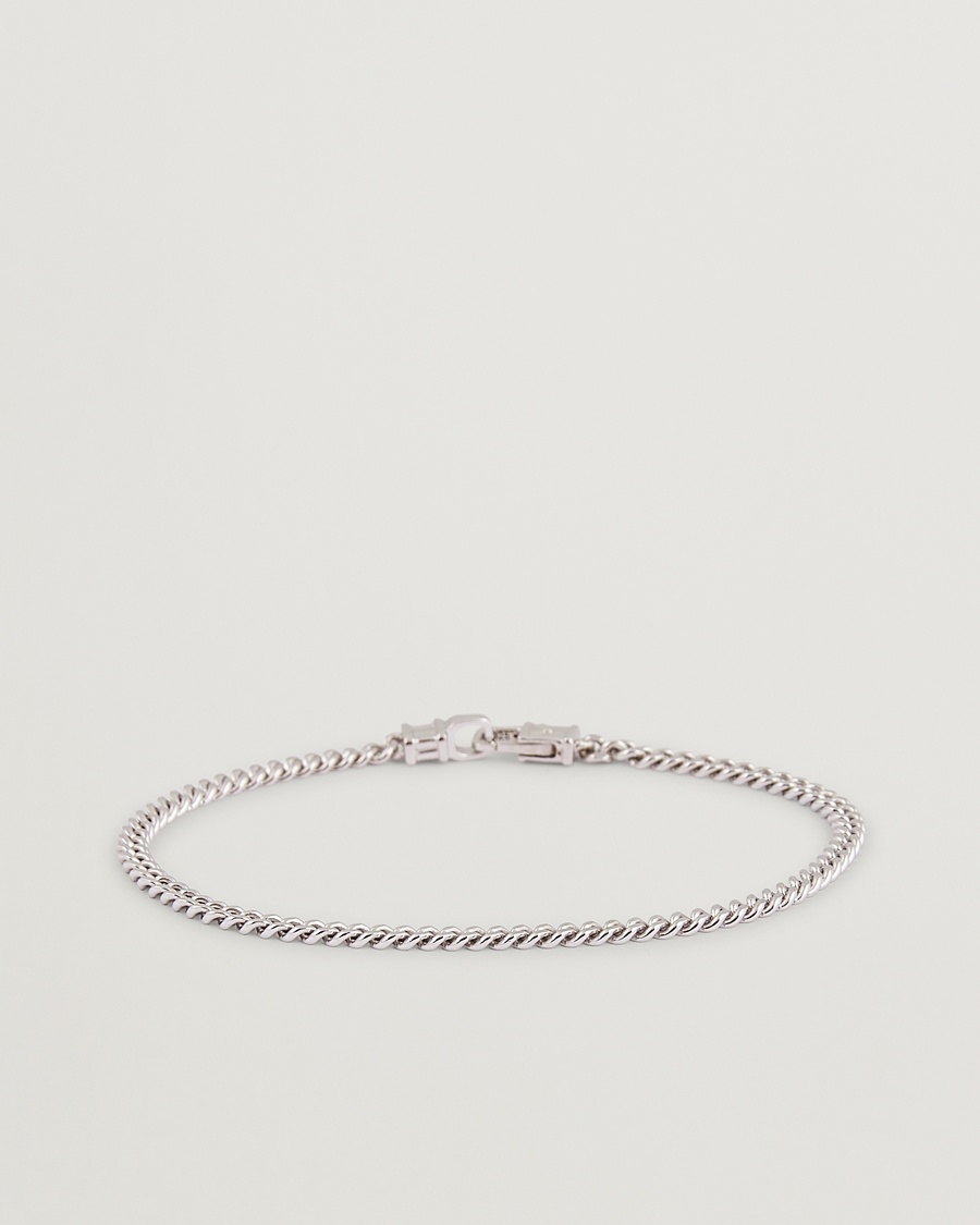 Tom Wood Curb Bracelet M Silver – Sølv
