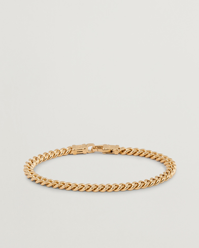  Curb Bracelet L Gold