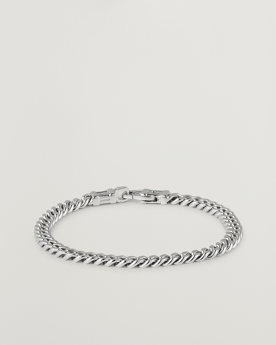 Tom Wood Curb Bracelet L Silver – Sølv
