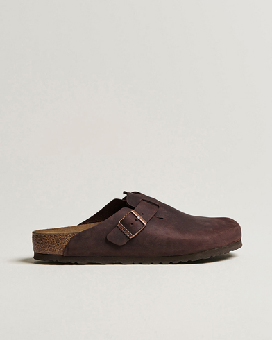 Herre | Sommerens sko | BIRKENSTOCK | Boston Classic Footbed Habana Oiled Leather
