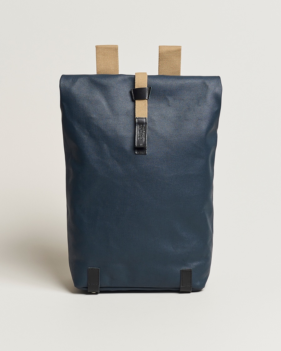 Herre | Snart på lager | Brooks England | Pickwick Cotton Canvas 26L Backpack Dark Blue/Black