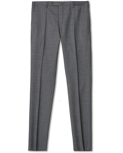  Slim Fit Super 130s Wool Trousers Medium Grey