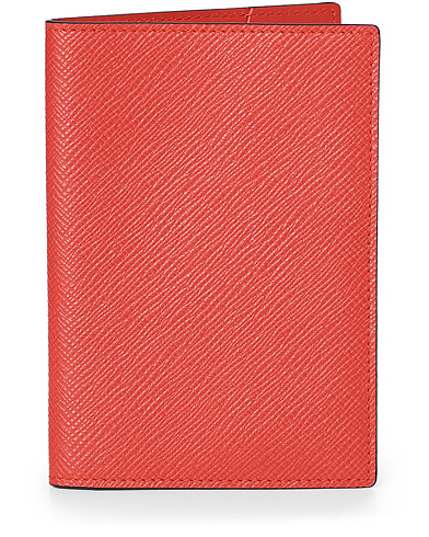 Herre | Rejsepunge | Smythson | Panama Passport Cover Scarlet Red