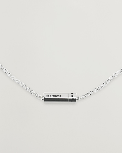 Herre | Smykke | LE GRAMME | Chain Cable Necklace Sterling Silver 13g