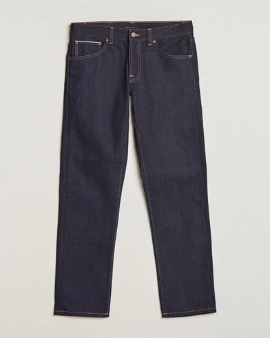 Herre | Blå jeans | Nudie Jeans | Gritty Jackson Jeans Dry Maze Selvage