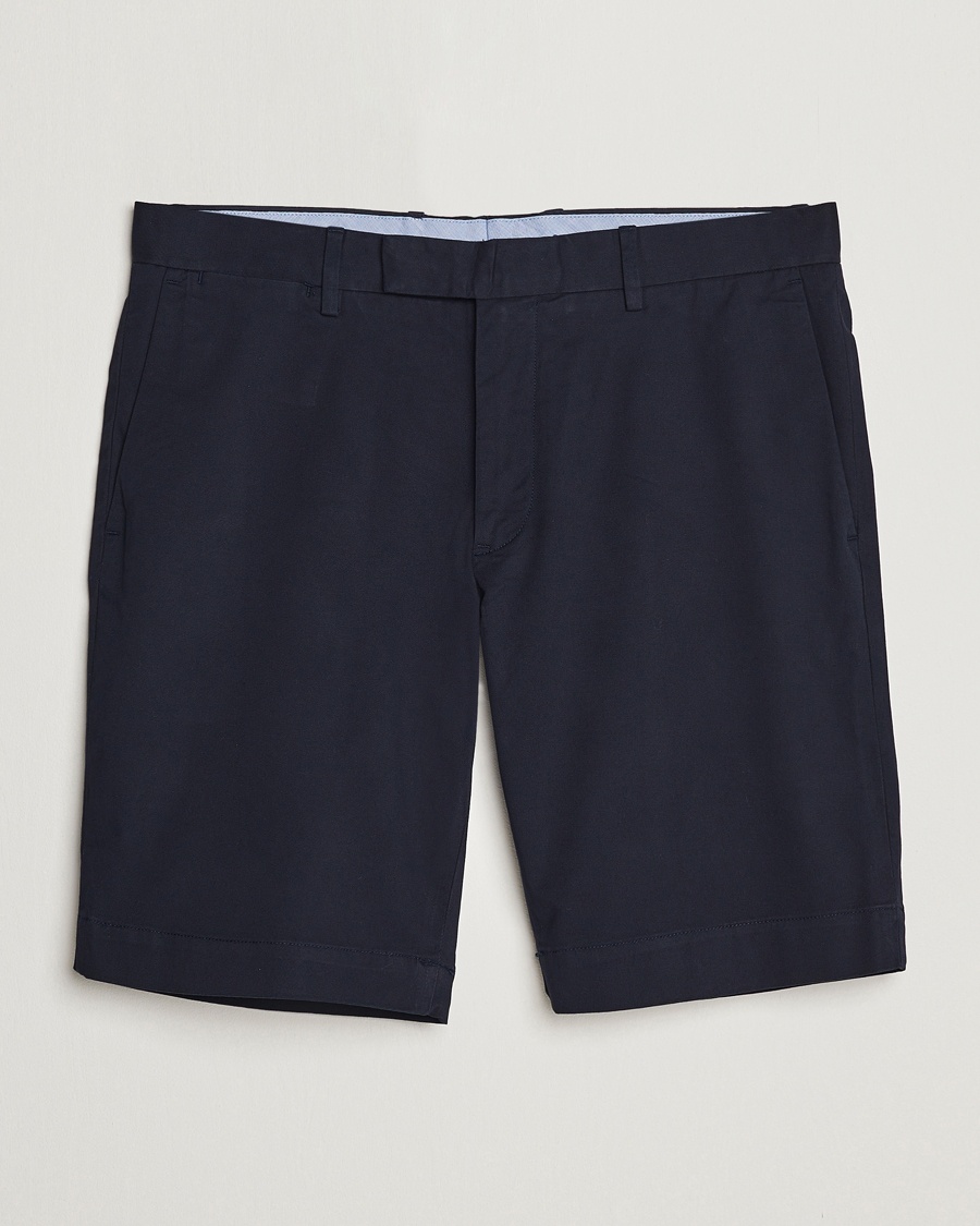Polo Ralph Lauren Tailored Slim Fit Shorts Aviator Navy – Blå
