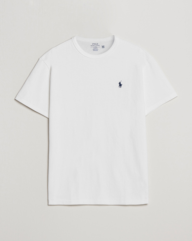 Herre | Kortærmede t-shirts | Polo Ralph Lauren | Heavyweight Crew Neck T-Shirt White