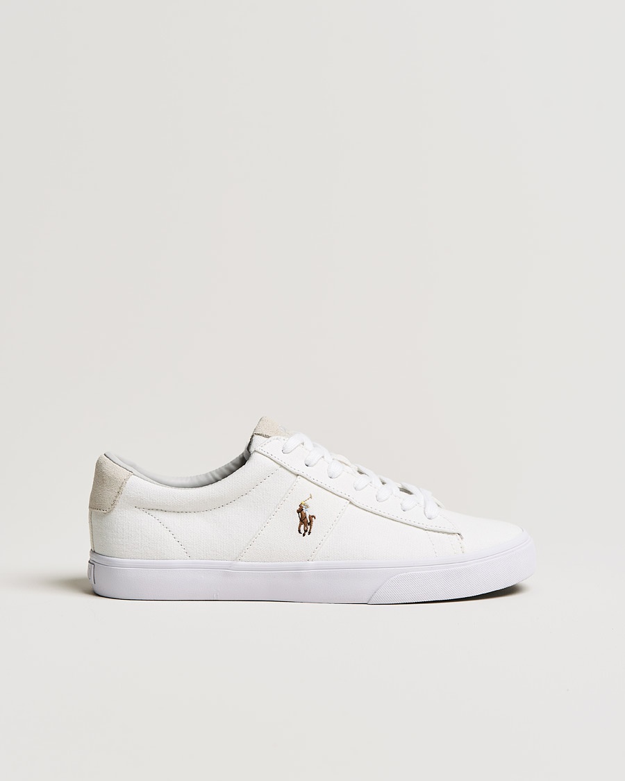 Polo Ralph Lauren Sayer Canvas Sneakers White – Hvid