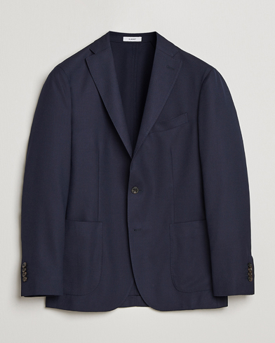 Herre | Blazere & jakker | Boglioli | K Jacket Wool Hopsack Blazer Navy