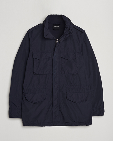 Field jackets |  Giubotto Nylon Field Jacket Navy
