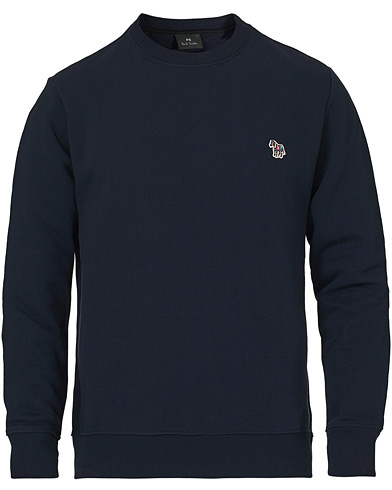 Herre | Sweatshirts | PS Paul Smith | Organic Cotton Zebra Sweatshirt Navy