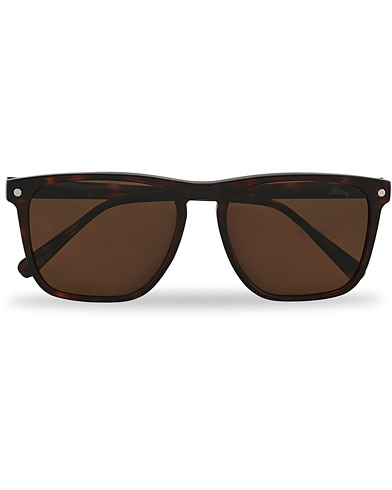 Herre | Buede solbriller | Brioni | BR0086S Sunglasses Havana/Brown