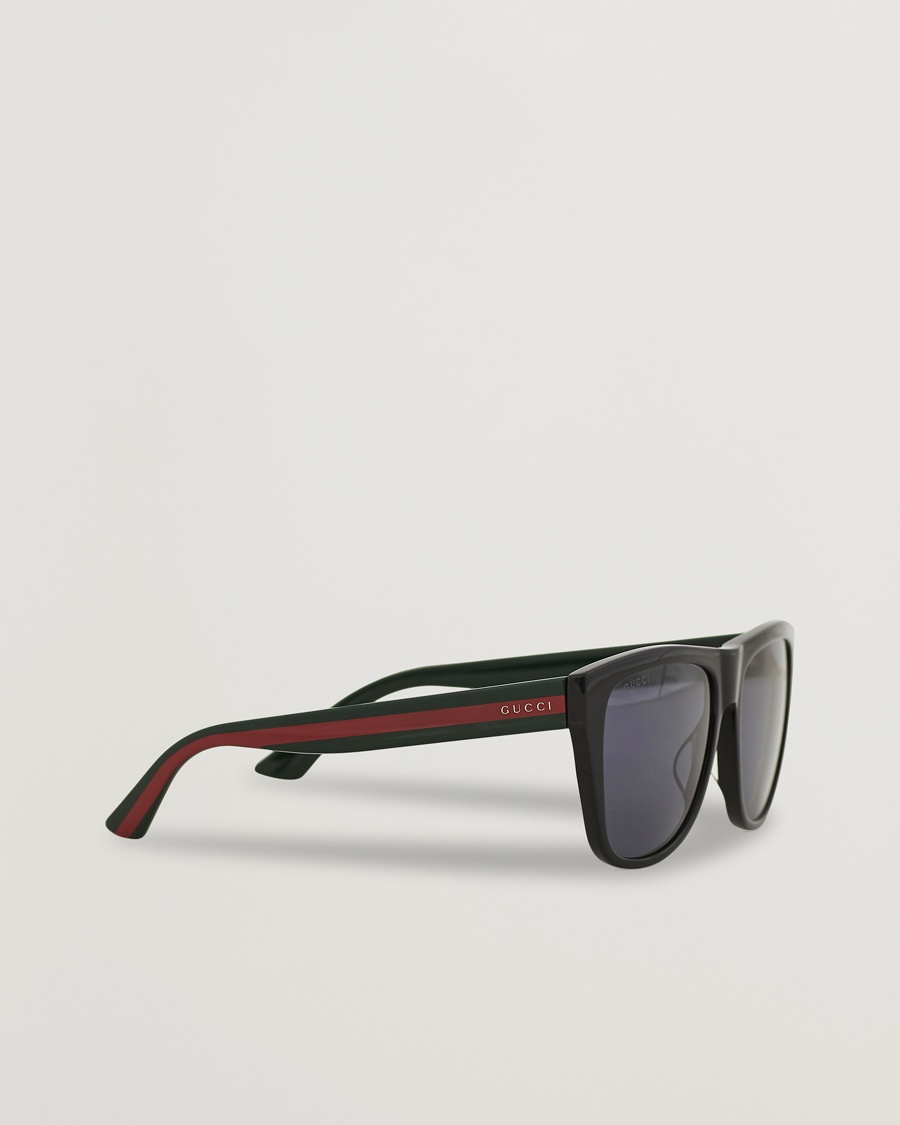 Gucci GG0926S Sunglasses Black/Green – Sort