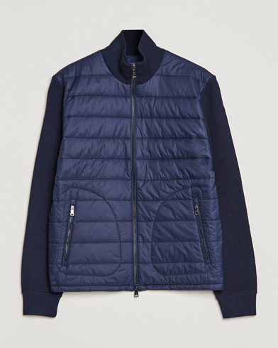  |  Knitted Hybrid Jacket Classic Chairman Navy