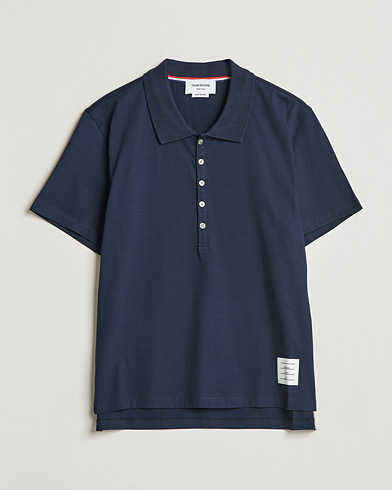 Herre | Thom Browne | Thom Browne | Relaxed Fit Polo Navy