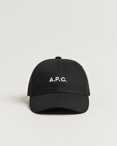 A.P.C. A.P.C.Charlie Baseball CapBlack – Sort