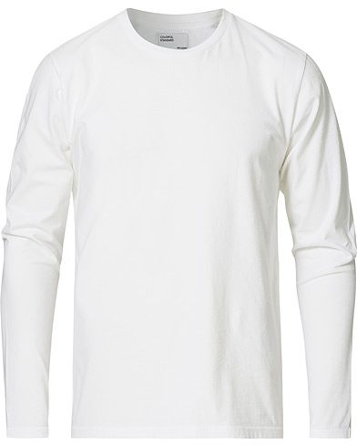 Langærmede t-shirts |  Classic Organic Long Sleeve T-shirt Optical White