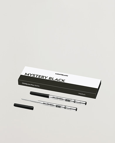 Herre | Montblanc | Montblanc | 2 Ballpoint Pen Refills Mystery Black