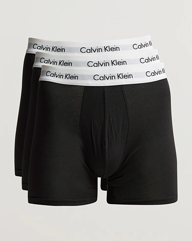Herre | Undertøj | Calvin Klein | Cotton Stretch 3-Pack Boxer Breif Black