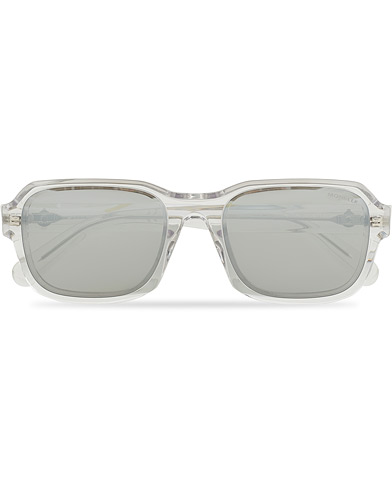 Firkantede solbriller |  Icebridge Sunglasses Crystal/Smoke Mirror