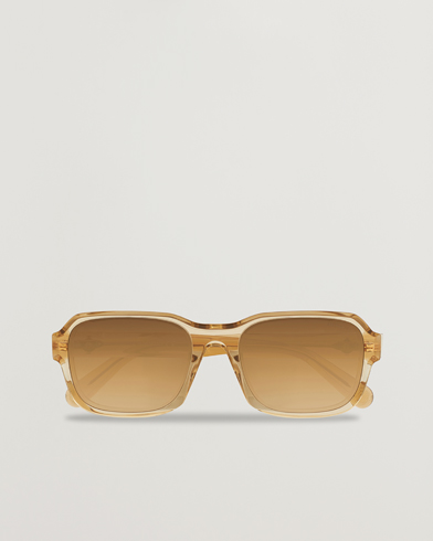 Herre | Moncler | Moncler Lunettes | Icebridge Sunglasses Shiny Beige/Brown Mirror