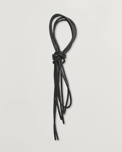 Herre | Skopleje | Saphir Medaille d'Or | Shoe Laces Thin Waxed 75cm Black