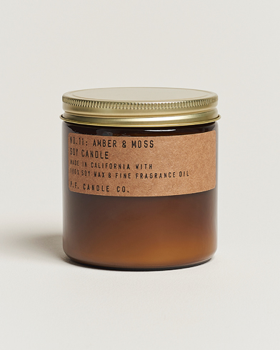 Herre | Duftlys | P.F. Candle Co. | Soy Candle No. 11 Amber & Moss 354g