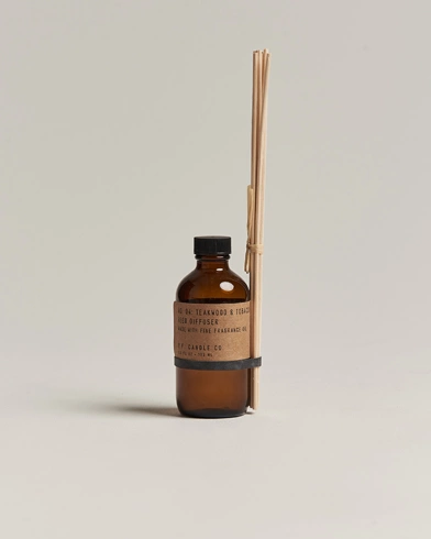 Herre | Nyheder | P.F. Candle Co. | Reed Diffuser No. 4 Teakwood & Tobacco 88ml