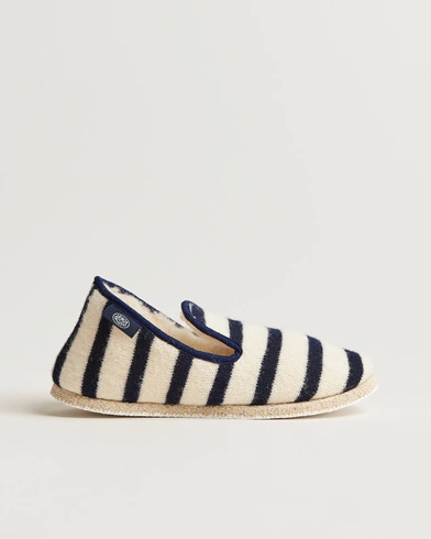 Herre | Sommerens sko | Armor-lux | Maoutig Home Slippers Nature/Navy