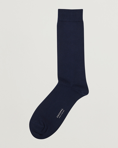 Herre |  | Sunspel | Cotton Blend Socks Navy