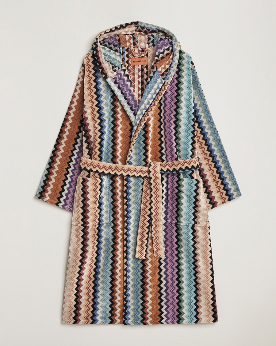 marmorering Ansvarlige person rygte Missoni Home Adam Bathrobe Multicolor - CareOfCarl.dk