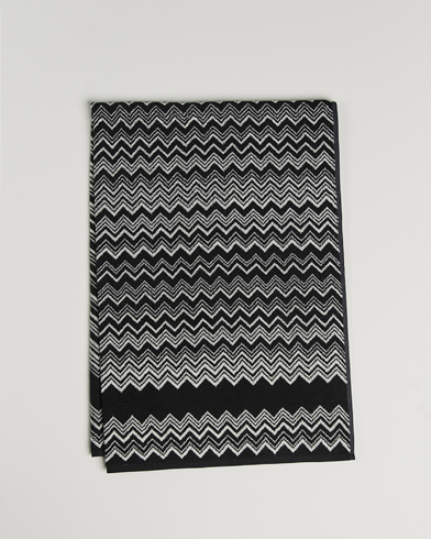 Herre | Tekstiler | Missoni Home | Keith Bath Sheet 100x150 cm Black/White