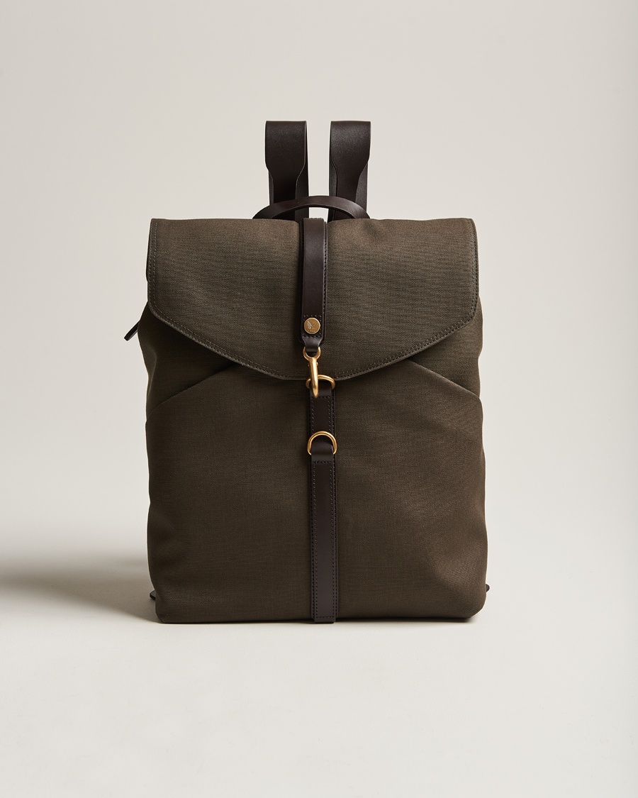 Mismo M/S Rucksack Army/Dark Brown – Brun