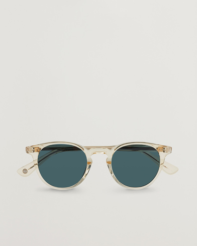 Herre | Runde solbriller | Garrett Leight | Clement Sunglasses Pure Glass/Pure Bluesmoke