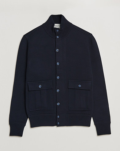 Herre | Tynde jakker | Valstar | Valstarino Merino Wool Jacket Navy