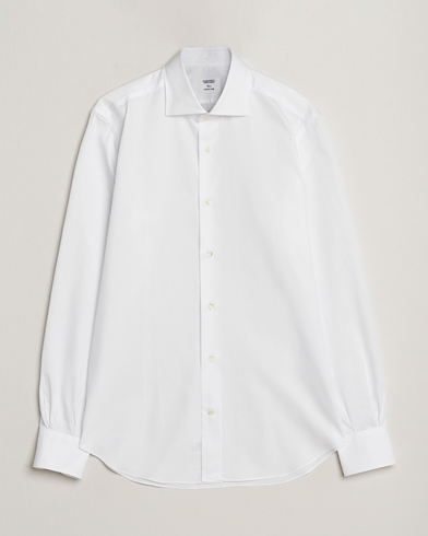 Casualskjorter |  Soft Cotton Cut Away Shirt White