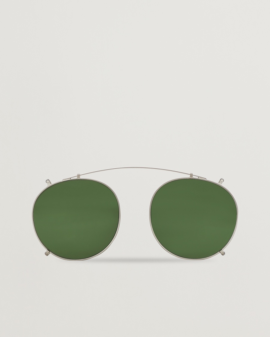TBD Eyewear Clip-ons Silver/Bottle Green – Grøn