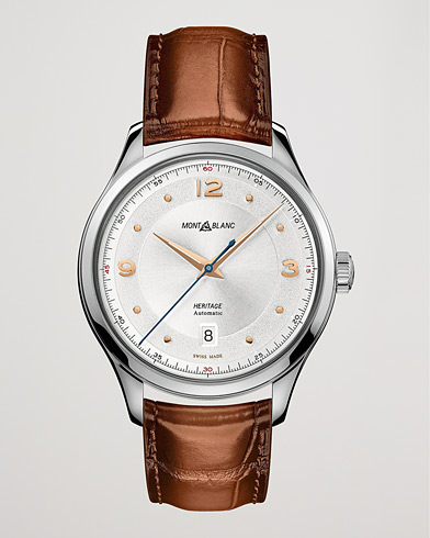 Herre | Montblanc | Montblanc | Heritage Automatic Date White