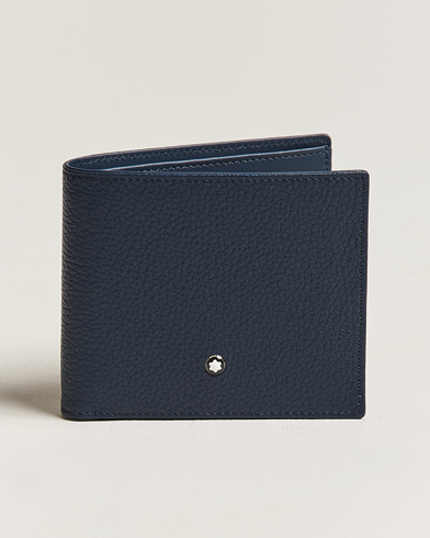 Herre | Montblanc | Montblanc | Meisterstück Soft Grain Wallet 6cc Blue