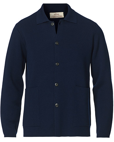 Cardigans |  Wool Chore Jacket Navy