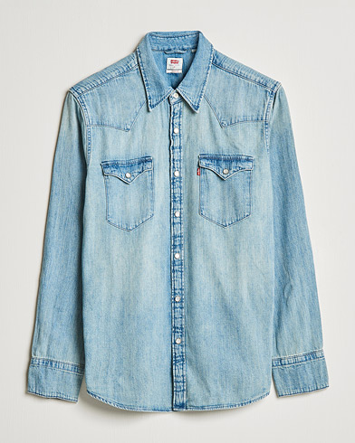 Herre | American Heritage | Levi's | Barstow Western Standard Shirt Red Cast Stone