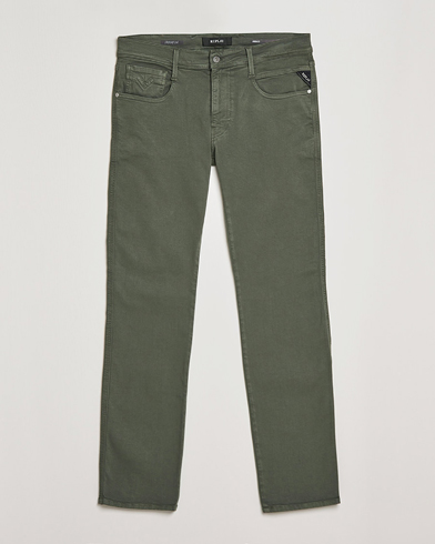 Herre | 5-pocket bukser | Replay | Anbass Hyperflex X.Lite 5-Pocket Pants Army Green